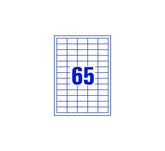 B7651 - AVERY ULTRA RESISTANT LABEL, 38X21MM, 65 LABEL PER SHEET, 20 SHEETS IN A PACK